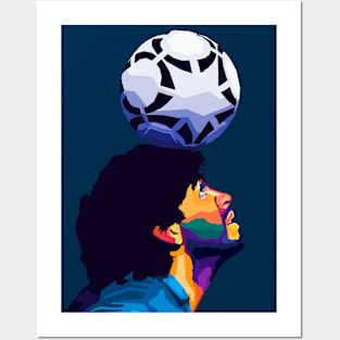 Maradona Legend Football Argentina Posters and Art